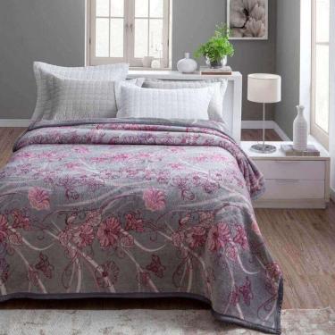 Imagem de Cobertor Dyuri Plus Casal 1,80 M X 2,20 M Cor: Cinza Paloma