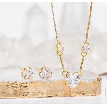 Imagem de Conjunto elegância  ponto de luz bijoteria - Conjunto elegância bijote