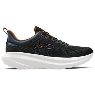 Imagem de Tenis olympikus curva masculino, Preto, Petroleo, 42