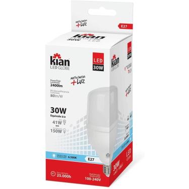 Imagem de Lâmpada Led Globe E-27 30W 6500K Kian