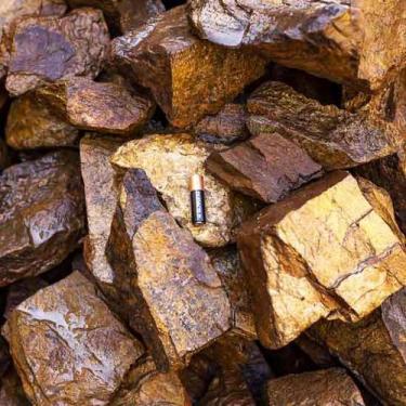 Imagem de Pacote de 10 kg de Bronzita Natural Bruta para Lapidação - Pedras para