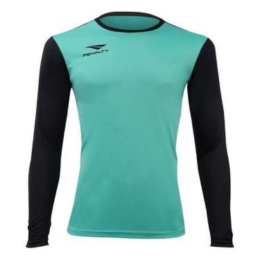 Imagem de CAMISA GOLEIRO PENALTY DELTA ML VERDE INFANTIL-Masculino
