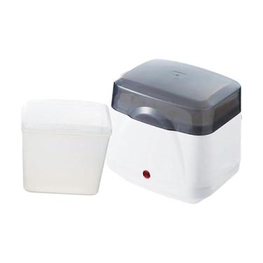 Imagem de Generic Máquina de iogurte portátil USB 700ml para uso doméstico, profissional, operação silenciosa, recipiente interno, máquina elétrica de iogurte para
