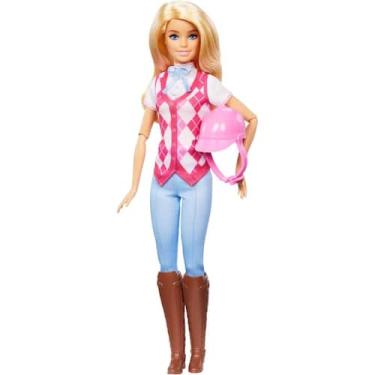 Imagem de Boneca barbie mistérios da barbie a grande perseguição a cavalos - mat