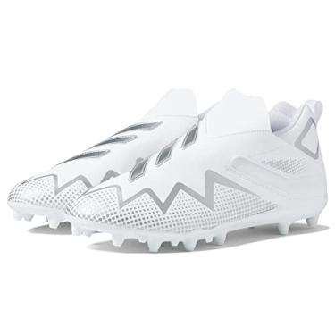 Imagem de adidas Freak Spark-Team Tênis de futebol masculino, Branco/Prata Metálico/Branco, 45