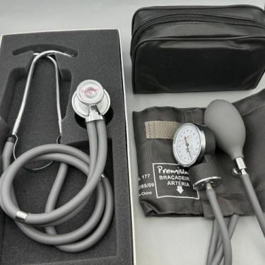 Imagem de Kit de Acadêmico de Enfermagem- Estetoscópio Duplo Rappaport Premium +