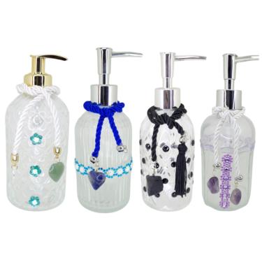 Imagem de Saboneteira com Pedra Natural Feng Shui - Escolha sua Pedra