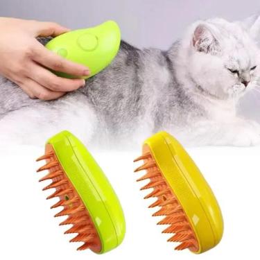 Imagem de Ultra Escova de silicone Gato Cachorro Vapor Pet tira pelos - SWEET HO