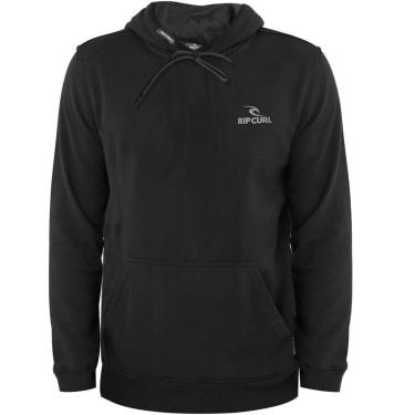 Imagem de Moletom Rip Curl Brand Stack Hood Black-Unissex
