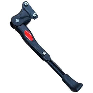 Imagem de Pézinho Descanso Lateral para Bicicleta, Regulável, Compatível com Aro 26 a 29, Preto