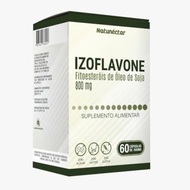 Imagem de Izoflavone 800mg 60 cápsulas Fitoesteróis de Óleo de Soja