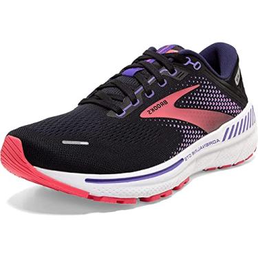 Imagem de Brooks Adrenaline GTS 22 Black/Purple/Coral 6 B (M)
