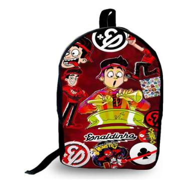 Imagem de Mochila Infantil Enaldinho Ideal Para Crianças Escola E Passeios E Pre