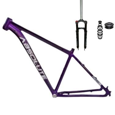 Imagem de Quadro Aro 29 Nero 5 Garfo Trava no Ombro GTA Cabeamento Interno Alúminio Roxo-Unissex