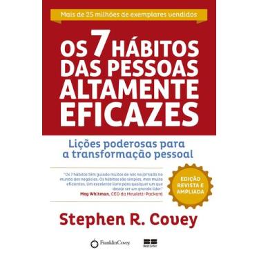 Imagem de Livro Os 7 Hábitos das Pessoas Altamente Eficazes Stephen R. Covey