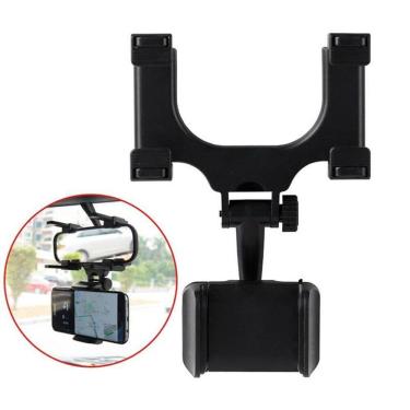 Imagem de Suporte De Celular Para Carro Espelho Retrovisor Clipe