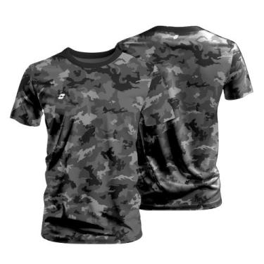 Imagem de Camiseta Masculina Dry Fit Esportiva Trilha Trekking Corrida Leve Seca