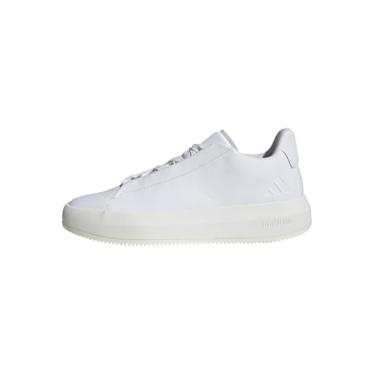 Imagem de adidas Tênis esportivo masculino Acesmash, Branco/Branco/Branco off-white, 4