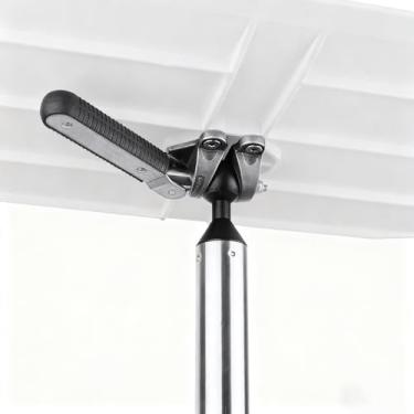 Imagem de Strg Suporte de haste para churrasqueira marítima, suporte de haste ajustável em todos os ângulos para churrasqueiras marítimas/mesas de filé/tábua de corte de barco, suportes resistentes à corrosão