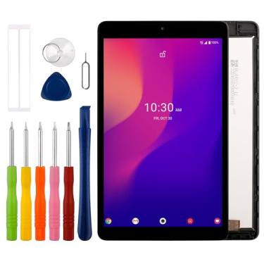 Imagem de [Novo] Substituição do conjunto de digitalizador de tela LCD Duotipa para Alcatel Joy Tab 2 9032X/Alcatel 3T 2020 9032X 9032Z 8 polegadas com kit de ferramentas de reparo técnico-preto.