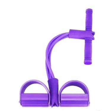 Imagem de Elástico Extensor de Exercícios Pull Reducer Multi Função Academia Em Casa Uso Profissional(Cor aleatória)