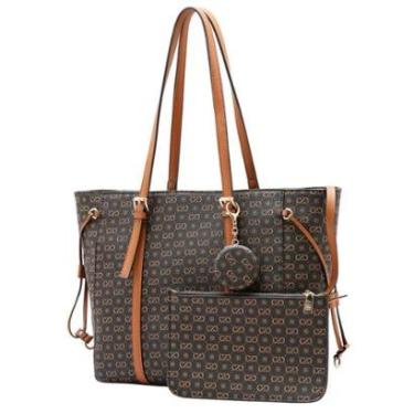 Imagem de Bolsa Feminina Kit Nécessaire Alça de Mão Elegante Chenson-Feminino