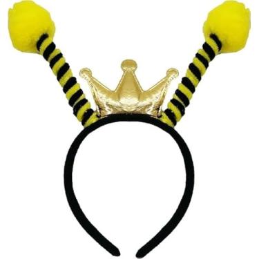Imagem de Pluzmecalm 1Pcs Bee Antenna Headband Cute Crown Bee Head Boppers Halloween Birthday Adult Cosplay Favors Womens Headband