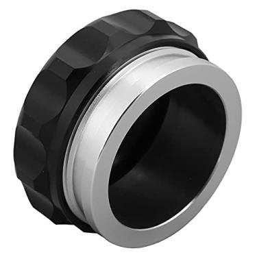 Imagem de Matybobe Kit universal de alumínio para tanque de água e combustível fabricado para compartimento de motor de carro (preto)