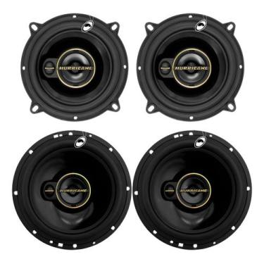 Imagem de Kit alto falante porta dianteira e traseira hurricane aurum 220w rms -