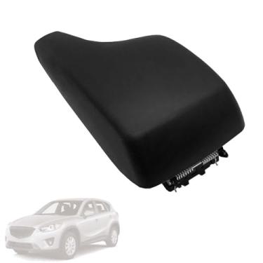 Imagem de Peintu Conjunto de tampa de apoio de braço preto para console central tampa do assento da caixa de descanso de braço KA0G-64-450A-02 KA0G-64-450B-02 compatível com Mazda CX-5 2013 2014 2015 2016