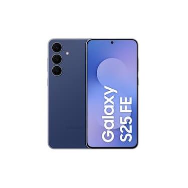 Imagem de Smartphone Samsung Galaxy S25 FE 5G Tela 6,7” AMOLED 128GB 8GB RAM Câmera 50MP Azul-Marinho