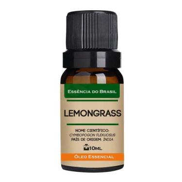 Imagem de Óleo Essencial De Lemongrass 10Ml - Puro E Natural - Essencia Brasil
