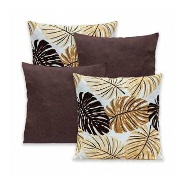 Imagem de Kit c Almofadas Cheias Decorativas pSala(COSTELA AVELÃ)