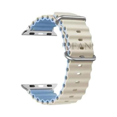 Imagem de Pulseiras Ocean Para Apple Watch Series 7 6 5 4 3 SE 8 Ultra Compatíve