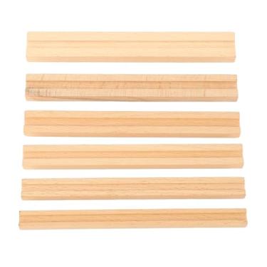 Imagem de Ymiko Guia de Alinhamento de Zíper de Madeira Com Régua de Controle de Cola Gabarito de Espaçamento de 3 Mm a 7 Mm para Montagem Suave de Artesanato, Ferramenta de Auxílio de Costura DIY Sem Transbordamento