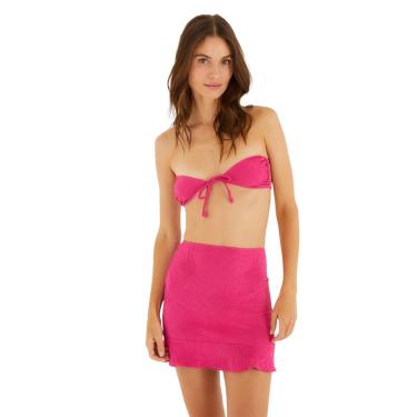 Imagem de Saia Farm Rio Texturizada Flor-Feminino