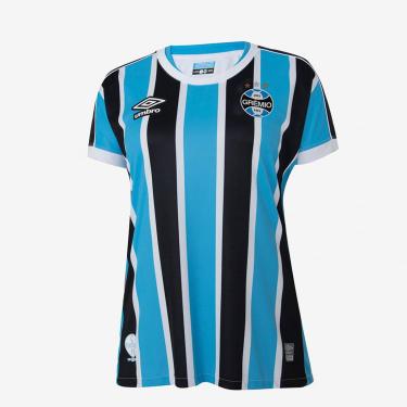 Imagem de Camisa Grêmio I 23/24 s/n° Jogador Umbro Feminina-Feminino