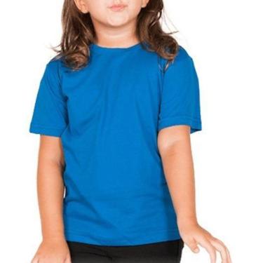 Imagem de Roupa De Criança Infantil Menina Menino Básica Lisa Camiseta-Unissex