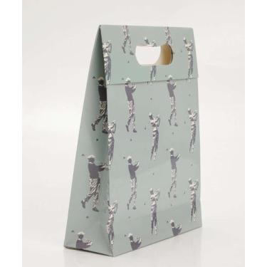 Imagem de Embalagem Presente Sacola Estampa Golf Marisa-97025, UN, Azul