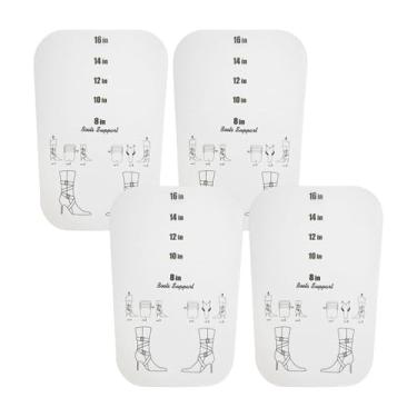 Imagem de Baoblaze Conjunto de 4 Palmilhas Modeladoras para Sapatos, Ideais para Lojas de Calçados, Fáceis de Ajustar e Usar, Suporte para Botas Altas Femininas e