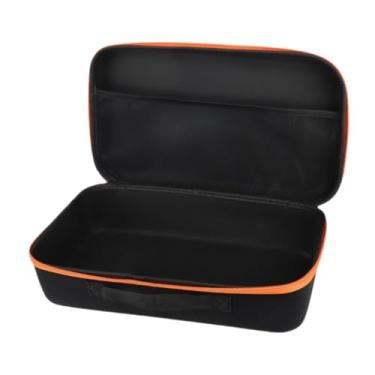 Imagem de Bothyi Bolsa rígida portátil para ferramentas com alça, multifuncional, para armazenamento de ferramentas de bricolagem. Ideal para guardar e outros itens, Laranja