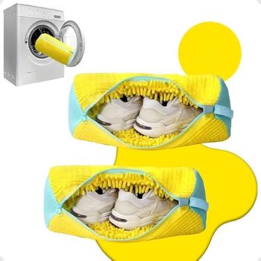 Imagem de Saco para Lavar Tênis na Máquina – Proteção e Praticidade, Saco Lavável com Zíper Resistente