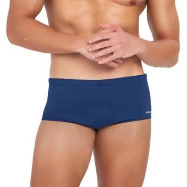 Imagem de Sunga Slip Acqua Rio Lisa Básica com Cordão de Regulagem e Forrada Moda Praia Verão FPS 50 Sungão-Masculino