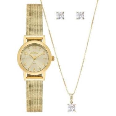 Imagem de Kit Condor Feminino Mini Dourado - CO2035NWQ/K4X-Feminino