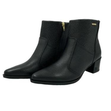 Imagem de Bota Pegada Salto Bloco Médio Feminina-Feminino