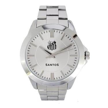 Imagem de Relógio do Santos Casual Aço Masculino SAN-004-1 - Sport Bel