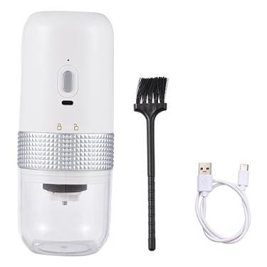 Imagem de Moedor de Café Burr Elétrico Portátil Recarregável via USB 13W com Configuração Ajustável Sem Fio Pincel Limpeza para Viagens Acampamentos Escritório