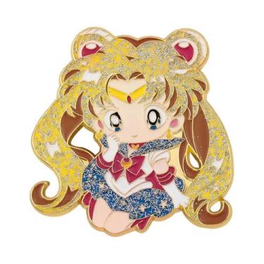 Imagem de Broche De Sailor Moon Rosa, Pins De Esmalte, Acessórios De Cosplay, Pr