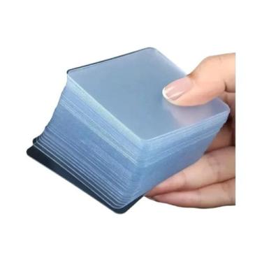 Imagem de Fita Nano De Alta Resistência 50pcs Adesivo Dupla Face Transparente Re