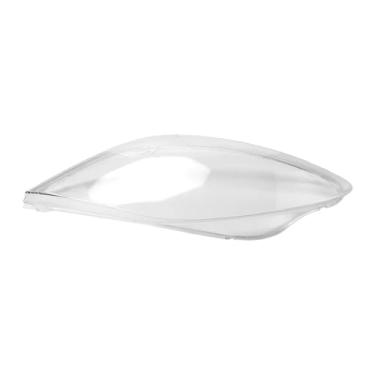 Imagem de Compatível com seat leon 2004-2012 lente do farol do carro escudo farol capa lâmpada sombra transparente abajur habitação(Transparent Left)